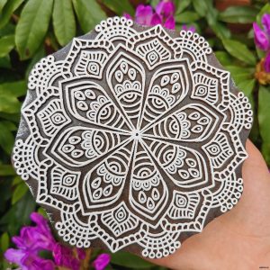 02. Indiska trästämplar Mandala