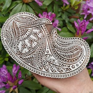 03. Indiska trästämplar Paisley