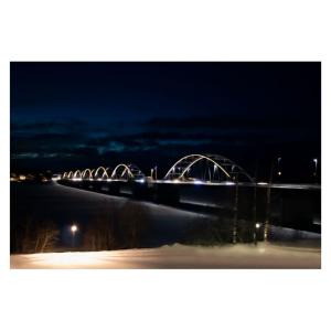Emelie Ågren Designs – Grafiskt Tryck “Bergnäsbron Luleå”