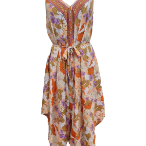 Byxdress Knytband Aprikos