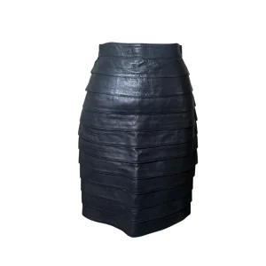 KJOL MED LÄDERPANELER (XS)