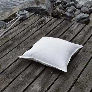 Kuddfodral linne Krämvit (50×50 cm)