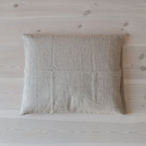 Örngott linne Beige melerade