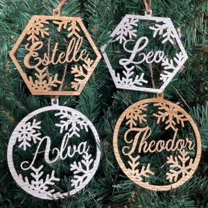 Little Joys Living – Julhänge Gnistrande Snöflingor