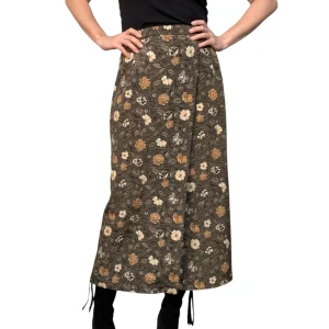 BRUNBLOMMIG LÄNGRE PENNKJOL (S-M)