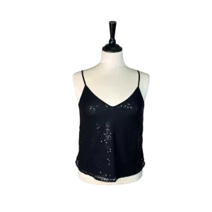 LINNE MED SMÅ PALJETTER (M)