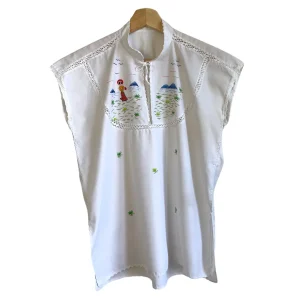 VIT TOPP MED BRODYR (S-M)